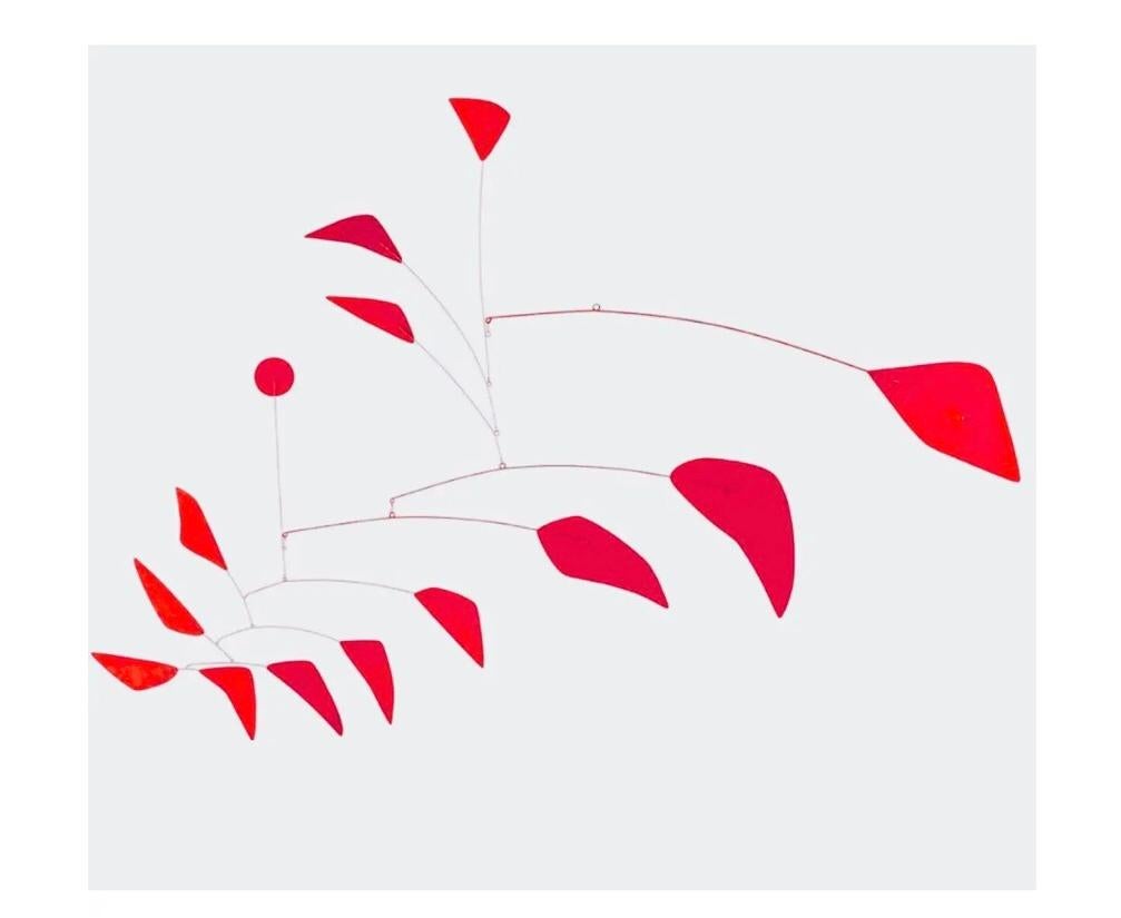 80s ULTRA RARE, Vintage, Original Alexander Calder, Large Format, Modern Exhibition Lithograph Poster published by the Whitney Museum of Art, New York, 1980-1981. 

NEVER REMOVED FROM ORIGINAL WRAPPER!!!

This enormous, pristine lithograph is