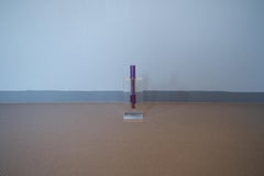 【Vintage rare】Shiro Kuramata Flower Vase #01 Violet