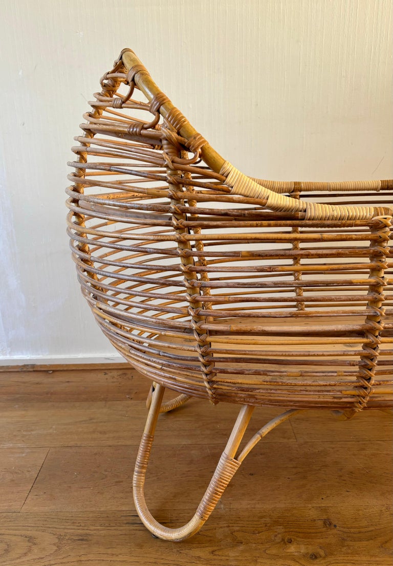 Rattan crib for sale hotsell