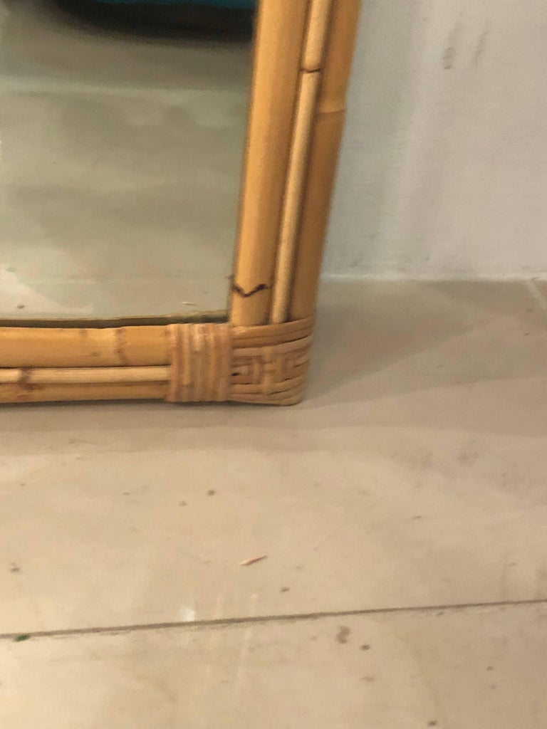 Vintage Rattan Bamboo Arched Large Wall For Sale at 1stDibs vintage