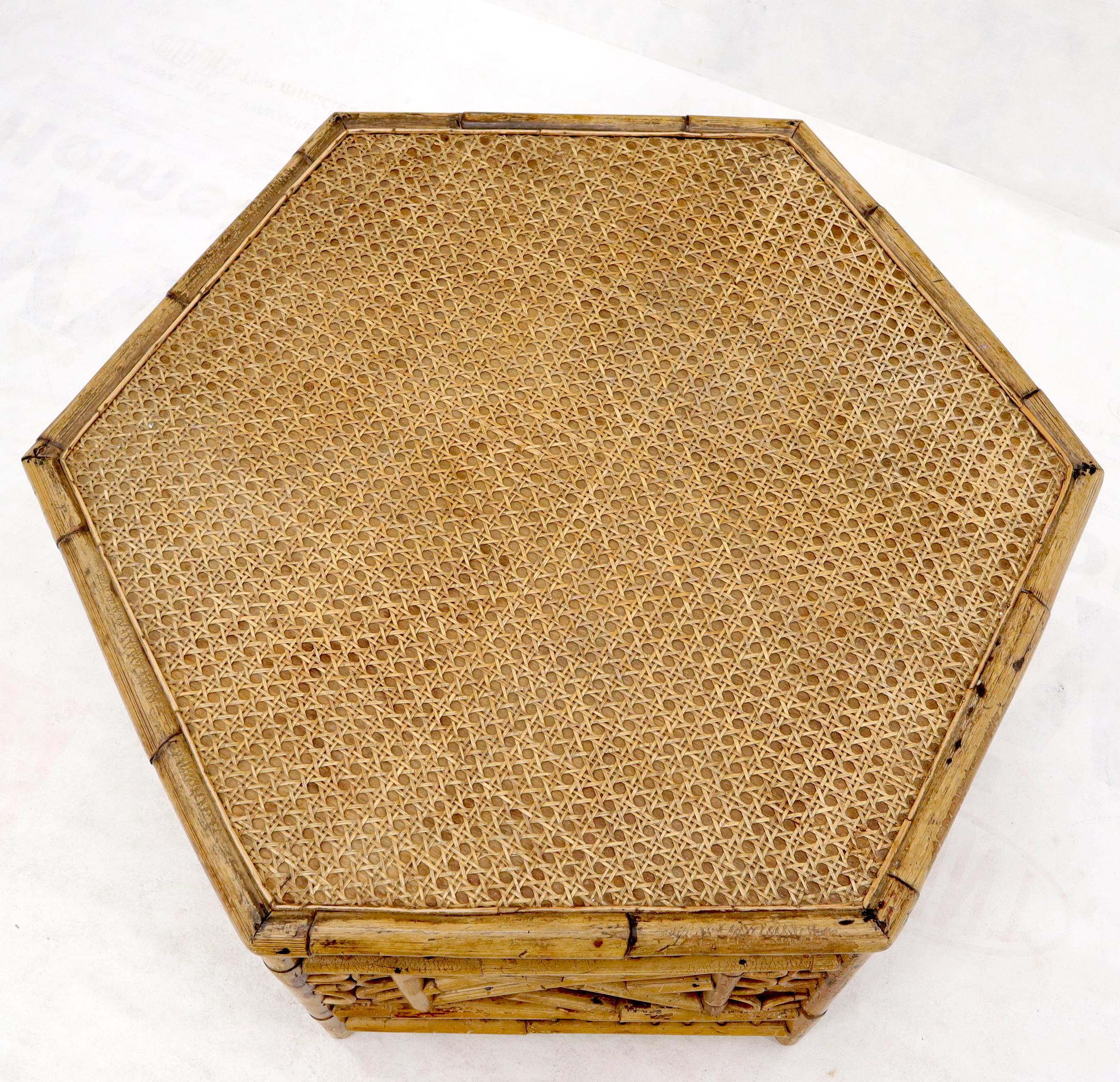 bamboo rattan coffee table