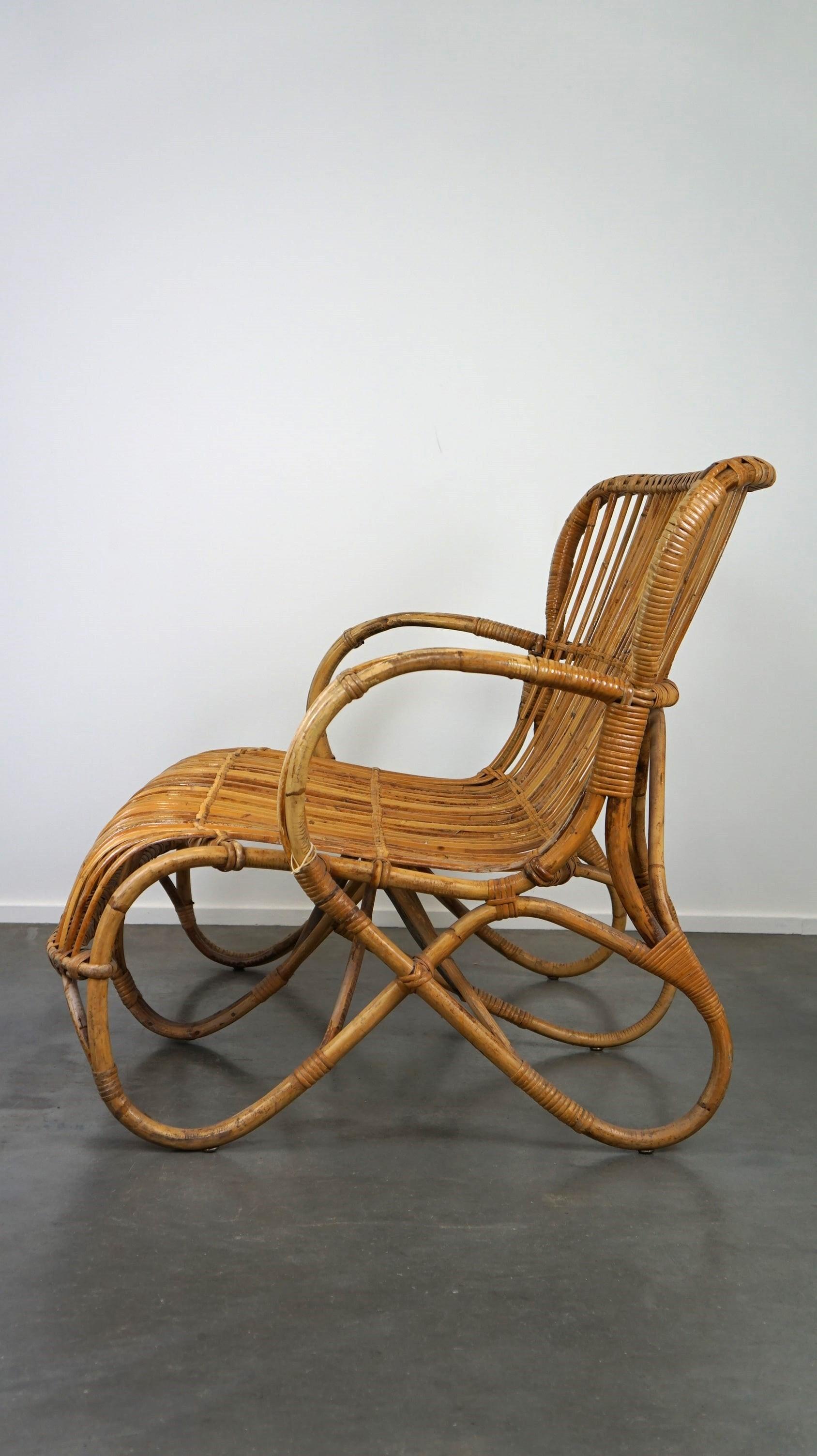 Fait main Belse 8, design néerlandais, 1950, canapé à 2 places en vente