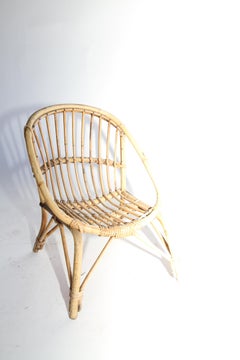 Vintage Rattan Child's Chair