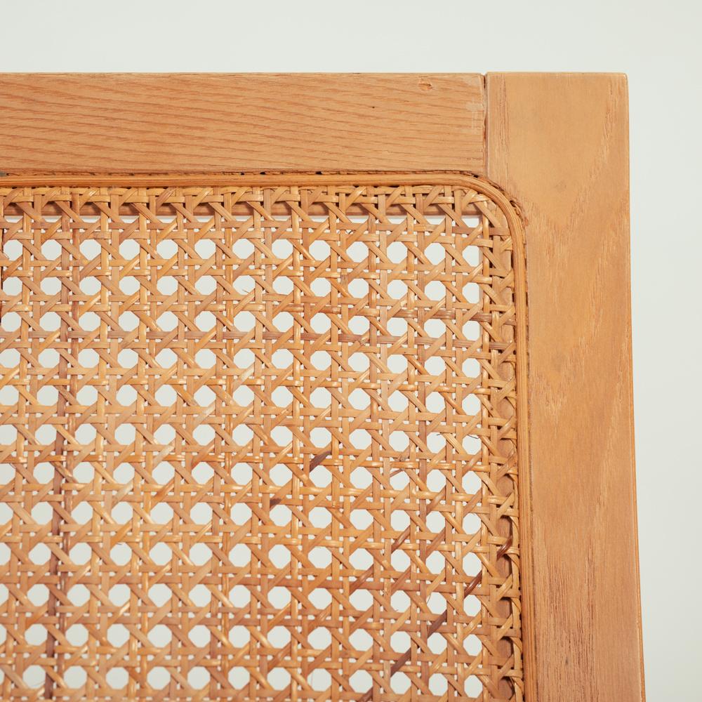 Sedia Foldes in rattan vintage di Gijs Bakker per Castelijn, 1976. Paesi Bassi in vendita 6