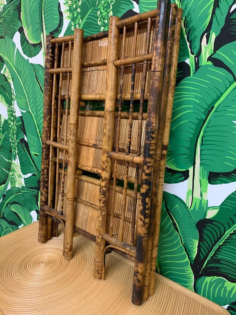 Vintage Rattan Folding Wall Shelf at 1stDibs vintage bamboo wall