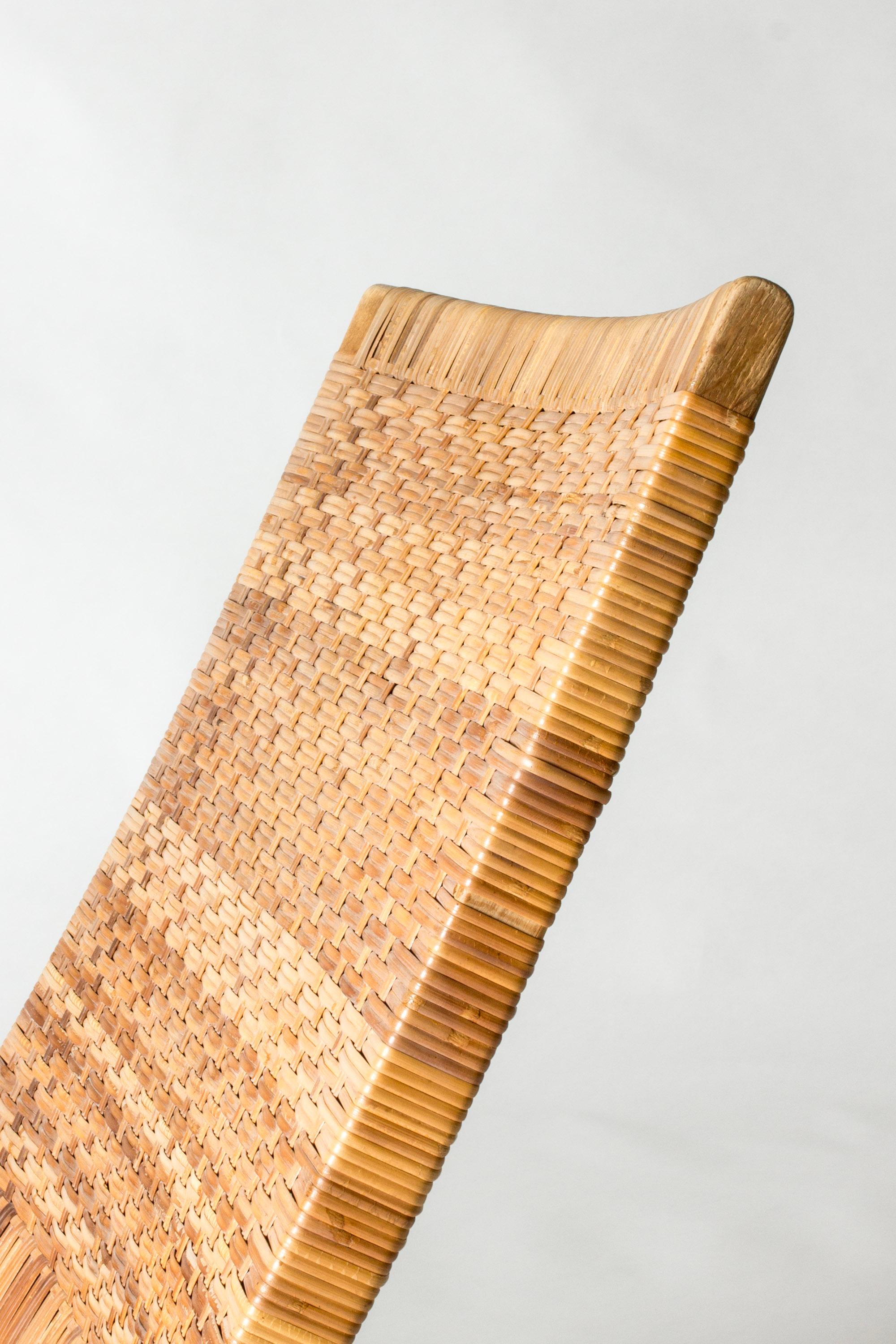 Loungesessel „JH512“ aus Rattan von Hans J. Wegner, Dänemark, 1950er Jahre im Angebot 1