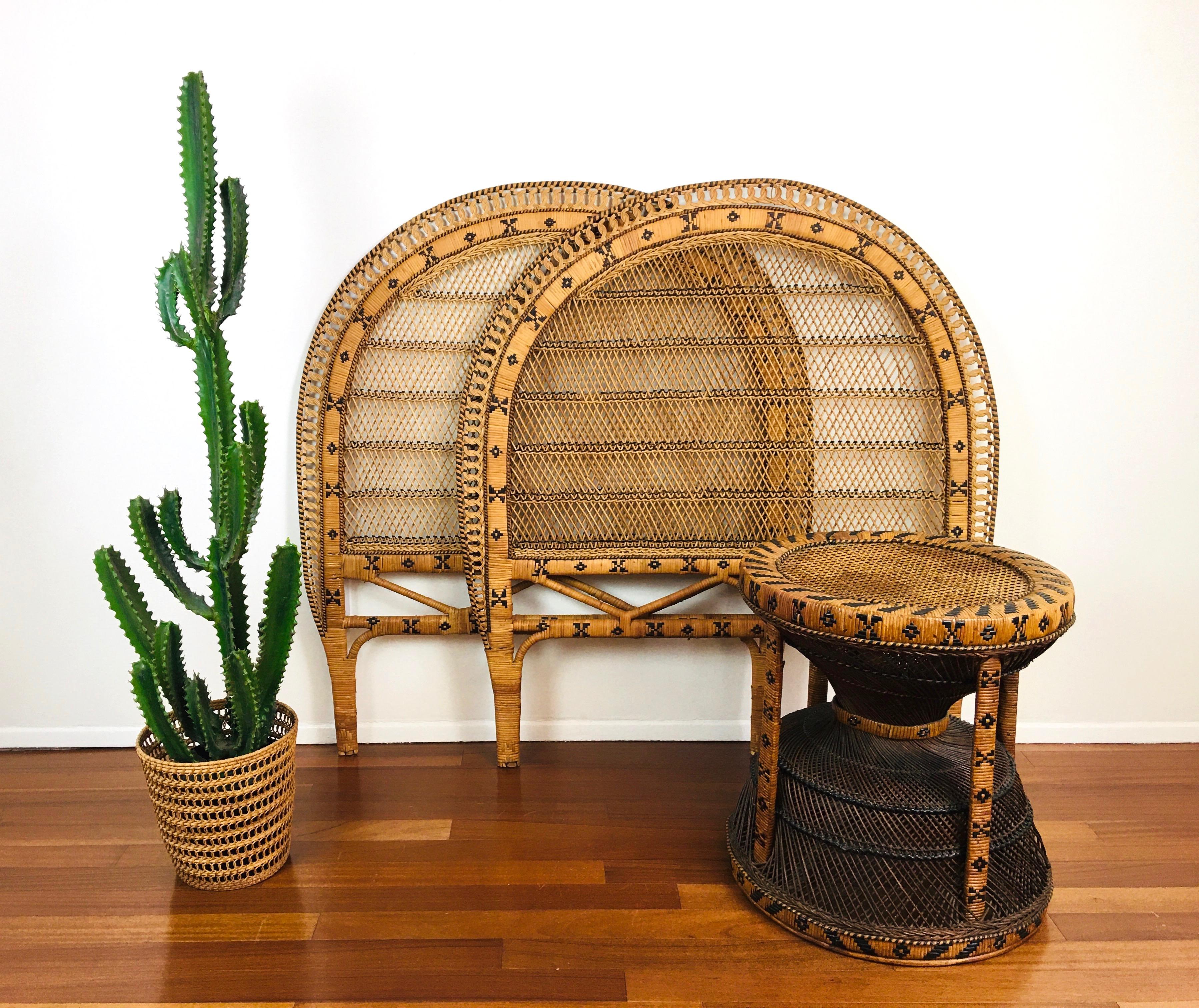 Vintage Rattan Wicker 