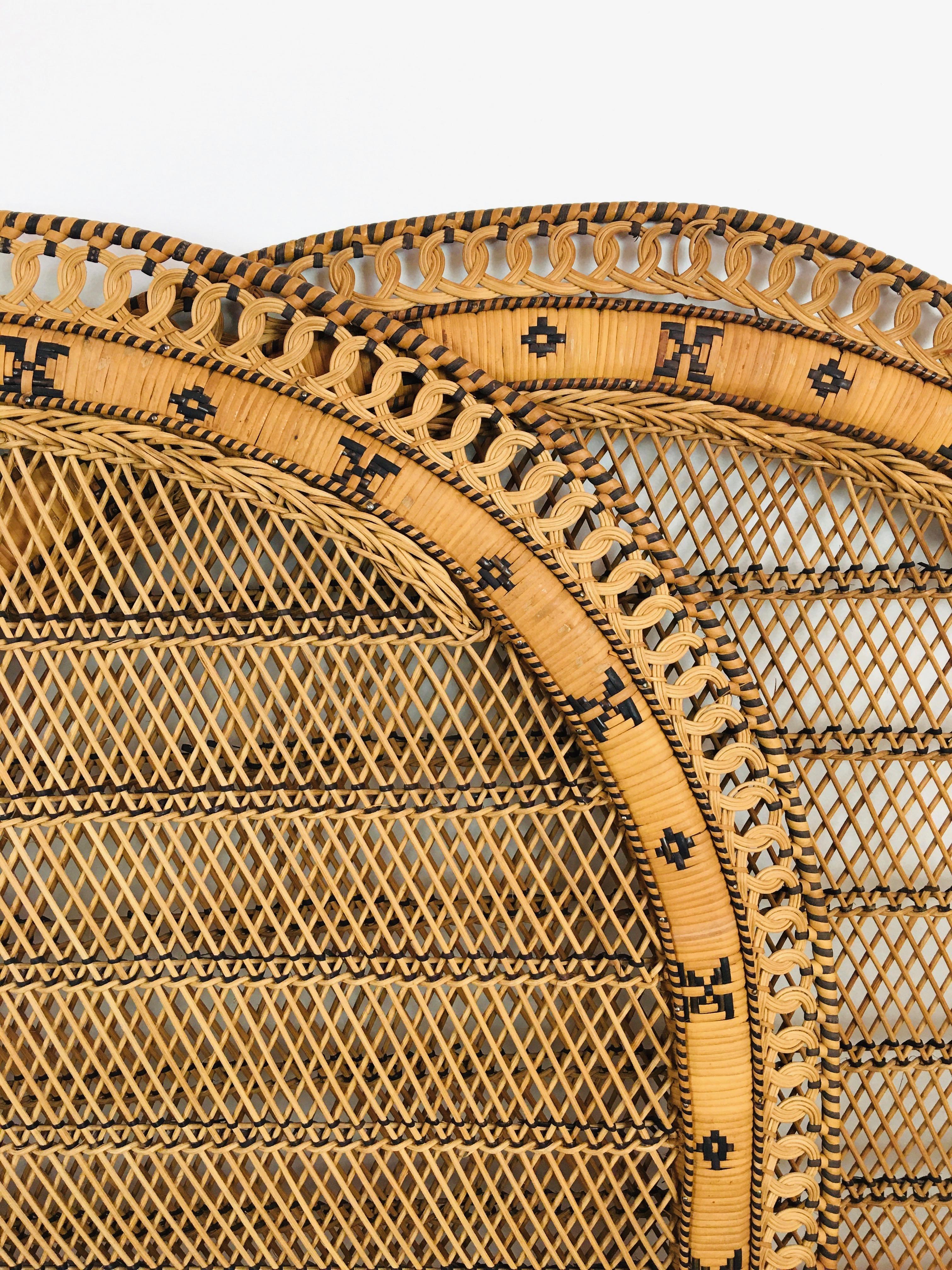 Bohemian Vintage Rattan Wicker 