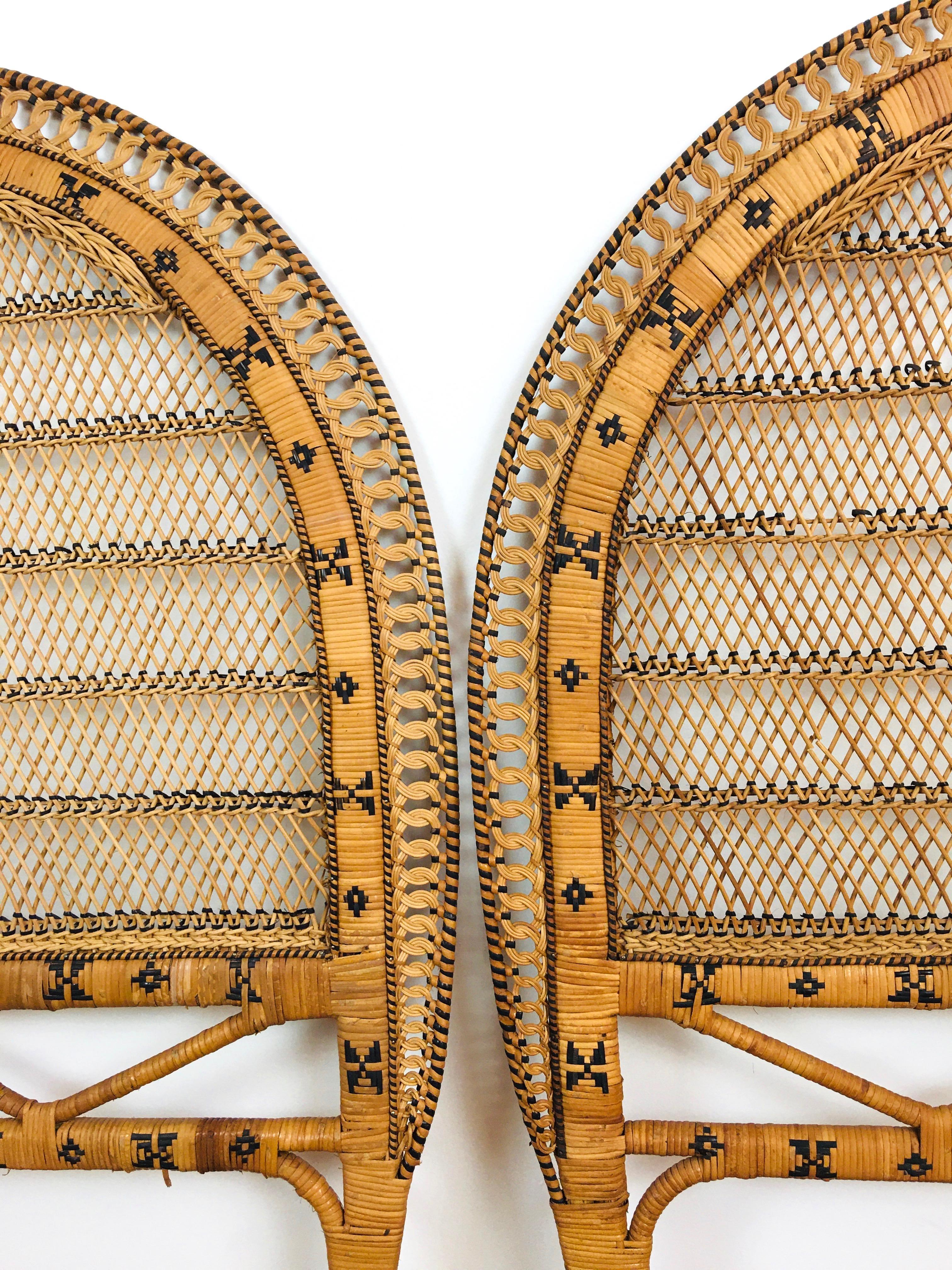 Unknown Vintage Rattan Wicker 