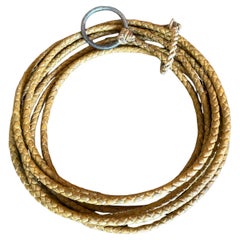 Vintage Rawhide Riata Lasso