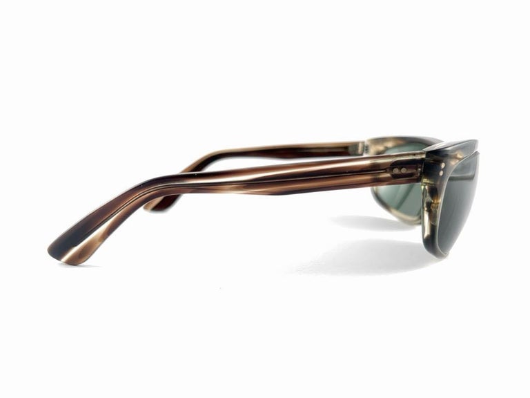 Vintage Ray Ban Balorama 1960'S Midcentury Grey Lenses Usa B&L