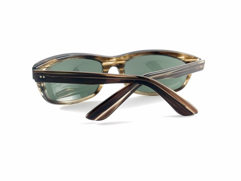Vintage Ray Ban Balorama 1960'S Midcentury Grey Lenses Usa B&L