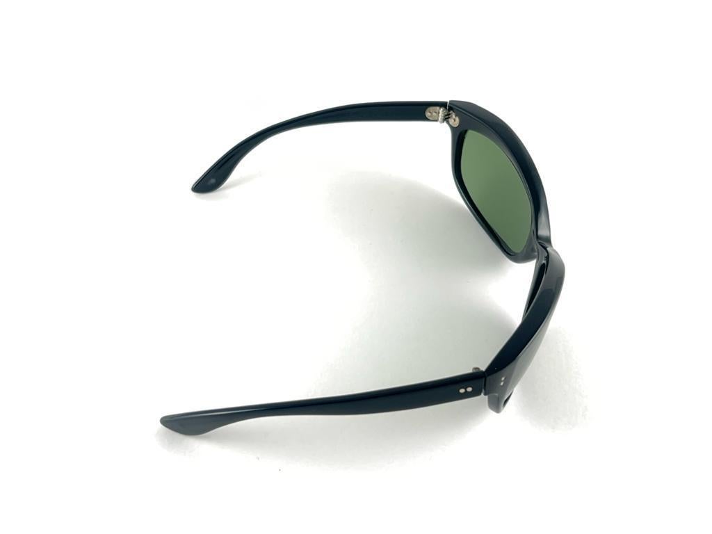 Vintage Ray Ban Balorette 1960'S Midcentury Grey Lenses Usa B&L Sunglasses 6