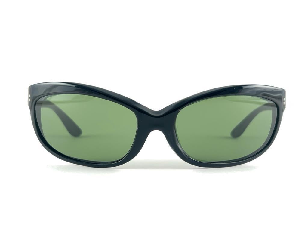Vintage Ray Ban Balorette 1960'S Midcentury Grey Lenses Usa B&L Sunglasses For Sale 11