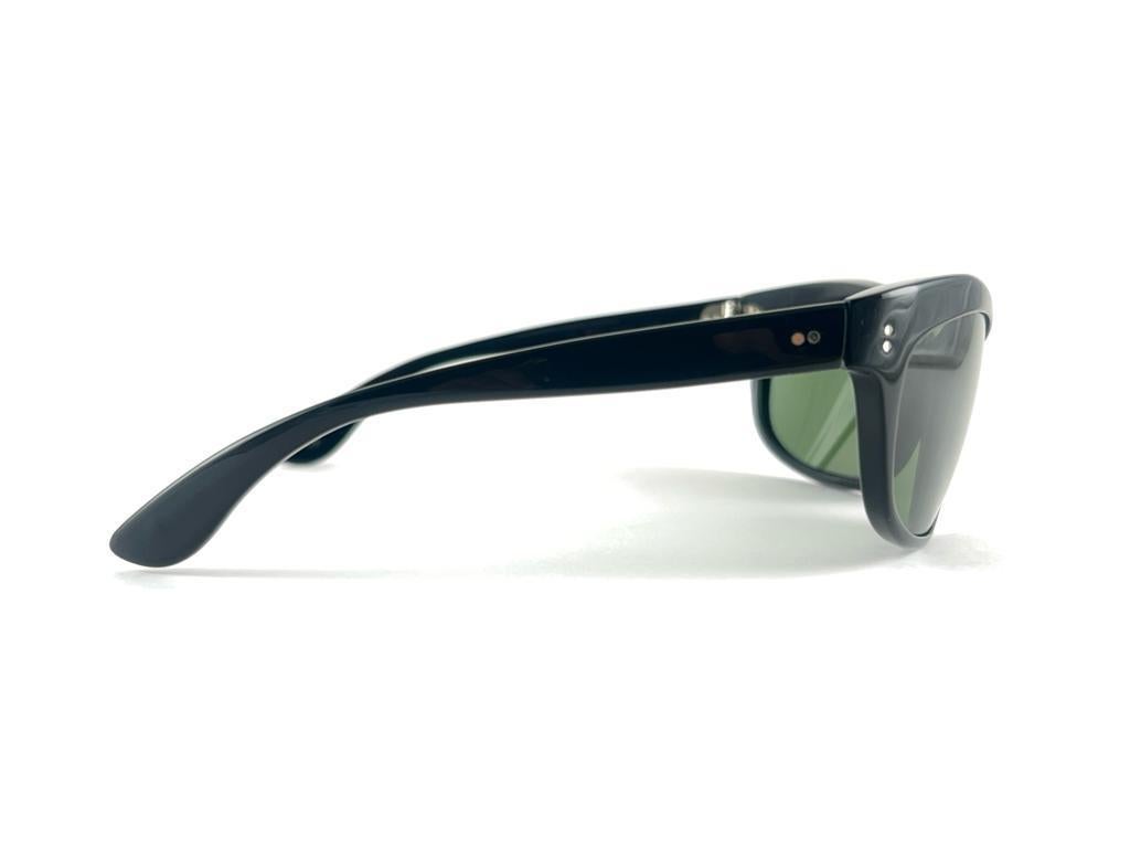 Women's or Men's Vintage Ray Ban Balorette 1960'S Midcentury Grey Lenses Usa B&L Sunglasses For Sale