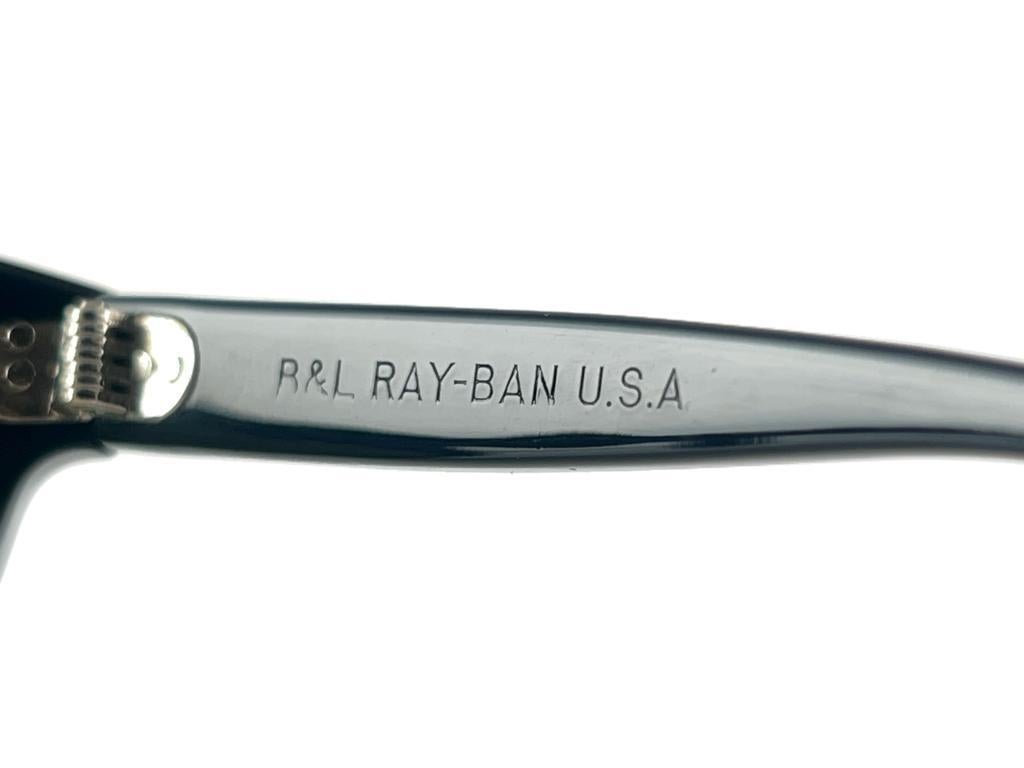 Vintage Ray Ban Balorette 1960'S Midcentury Grey Lenses Usa B&L Sunglasses For Sale 1