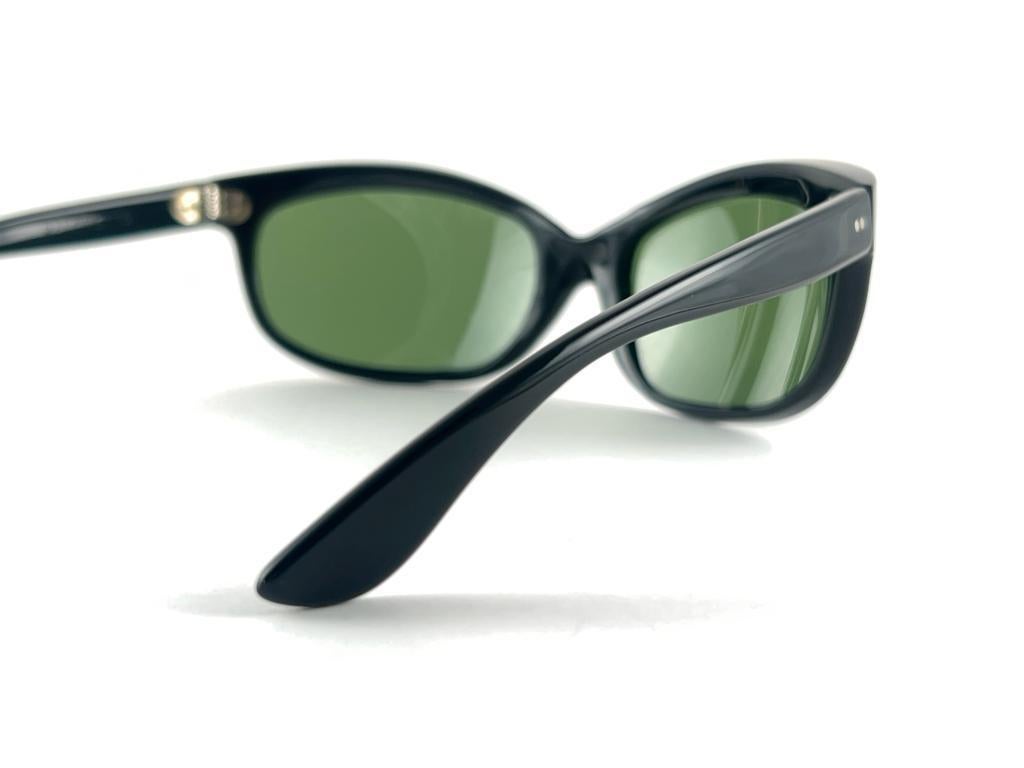 Vintage Ray Ban Balorette 1960'S Midcentury Grey Lenses Usa B&L Sunglasses For Sale 3