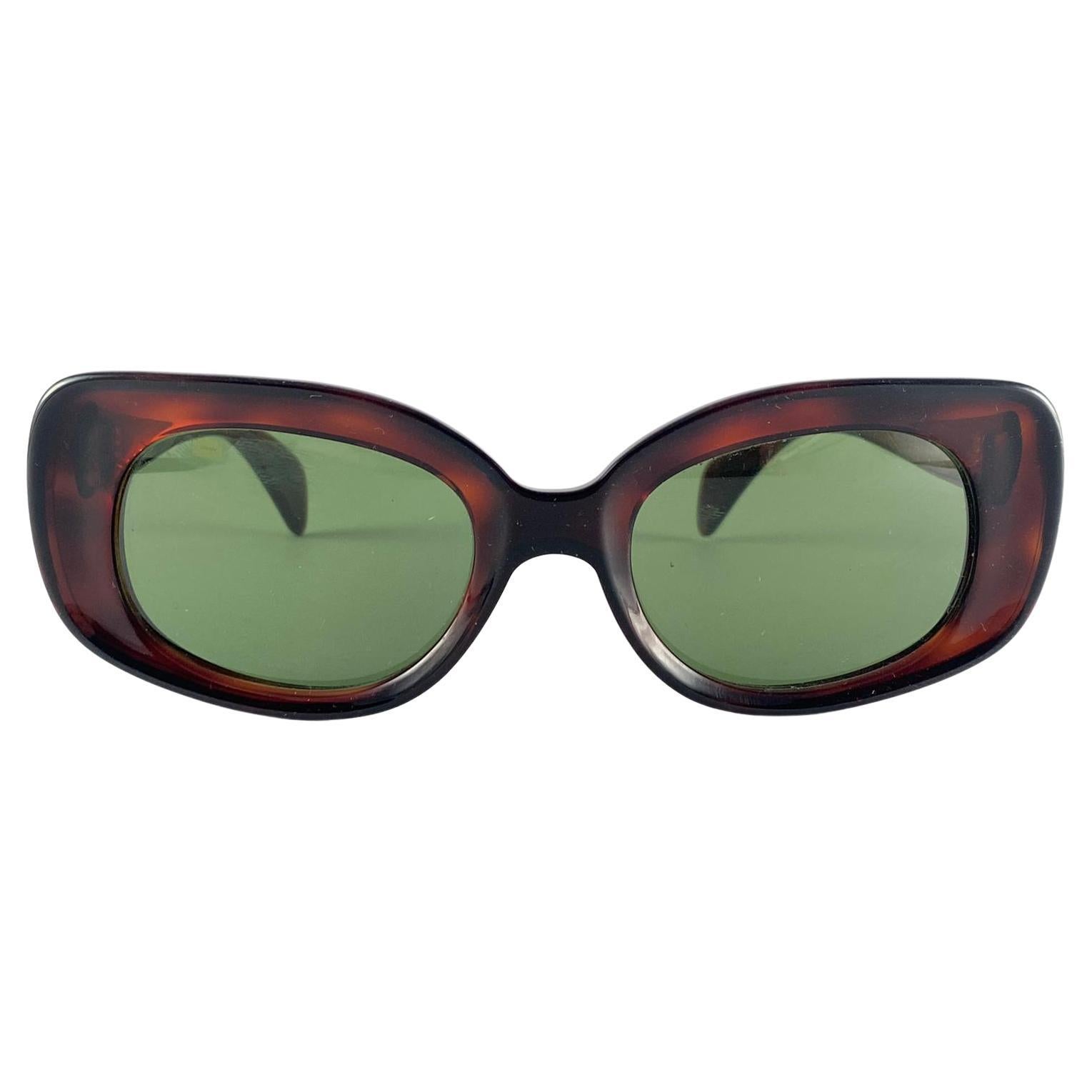 Lunettes de soleil vintage Ray-Ban Buena 1960's Mid Century Tortoise G15 Lens B&L USA en vente