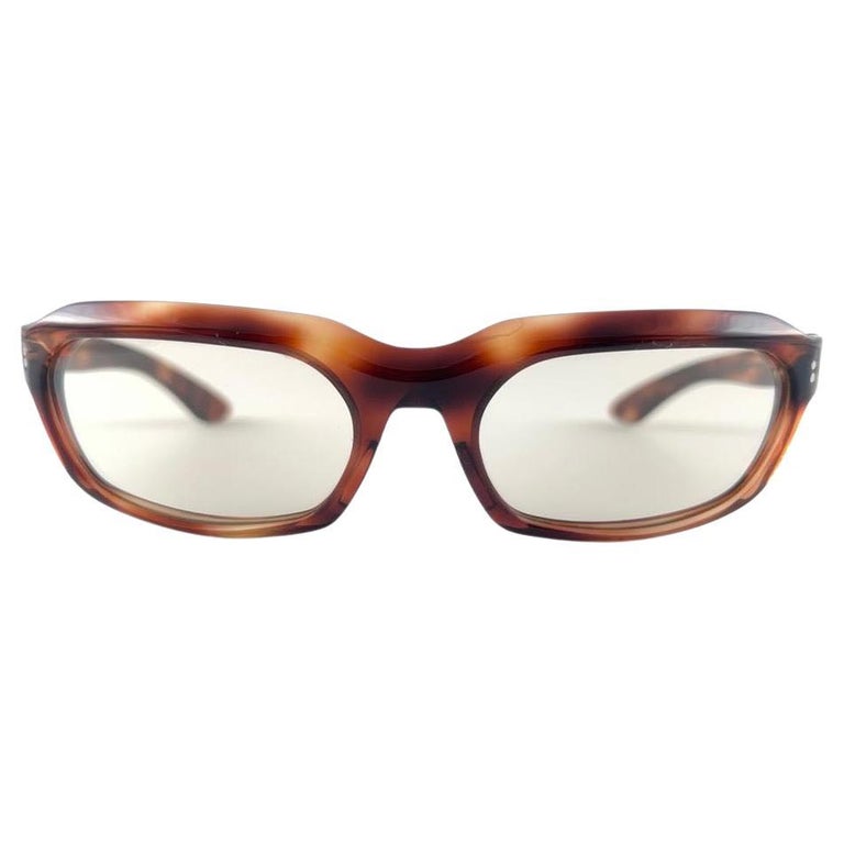 Vintage Ray Ban Chalet 1960's Mid Century Brown Lenses USA Sunglasses