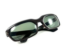 Vintage Ray Ban Chalet Brown 1960's Mid Century G15 Lenses USA Sunglasses