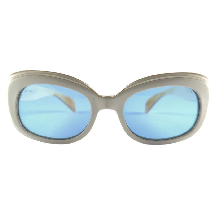 Vintage Ray Ban Danette 1960'S Midcentury Grey Lenses Usa B&L Sunglasses For Sale