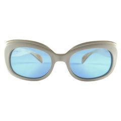 Gafas de sol vintage Ray Ban Danette 1960'S Midcentury Grey Lenses Usa B&L