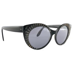 Ray Ban "" Feuerwerk "" 60er-Jahre Schwarz, Mid-Century B&L USA B&L Sonnenbrille