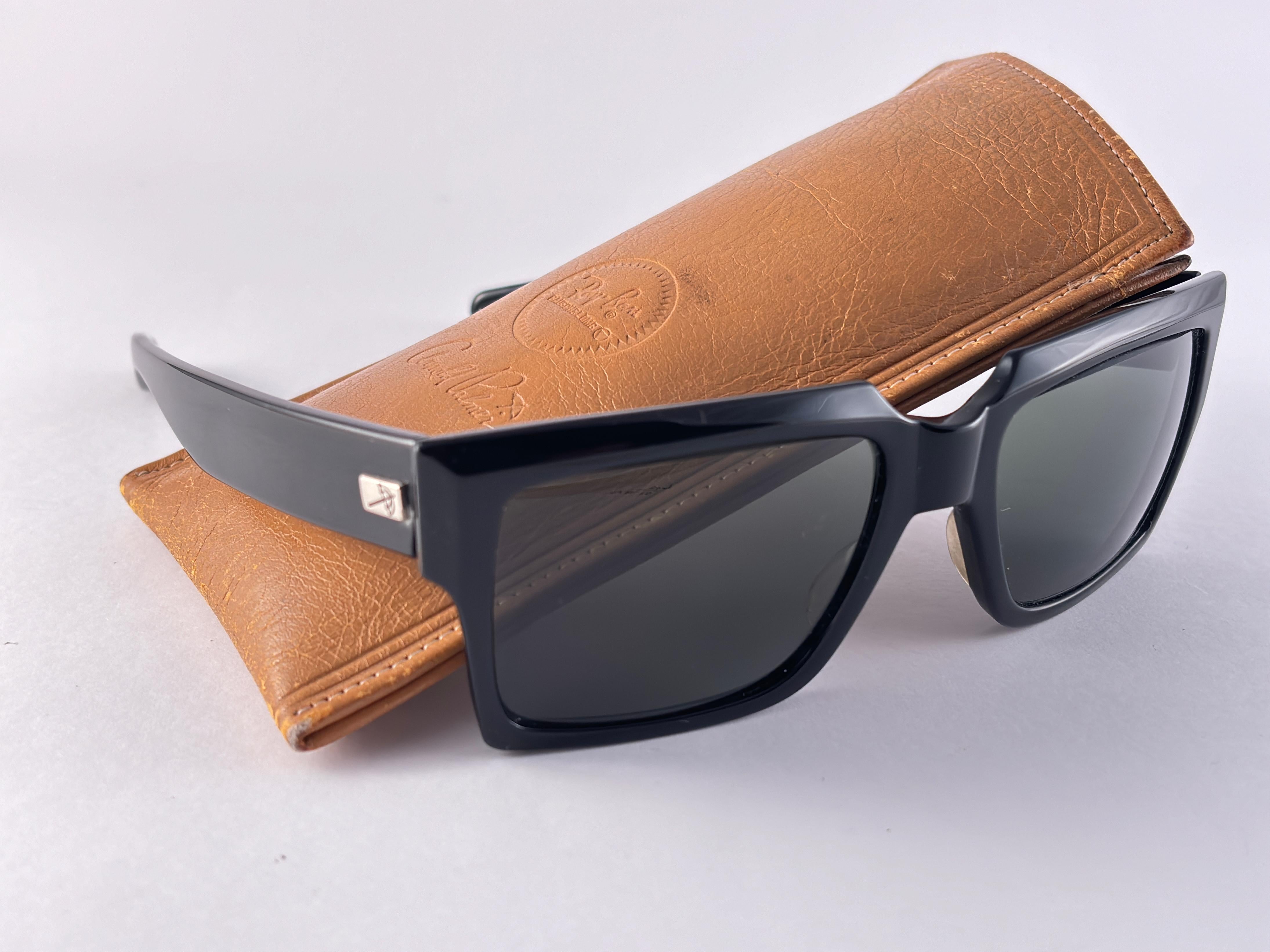 Brown Vintage Ray Ban Inverness Arnold Palmer 1969 Mid Century USA B&L Sunglasses