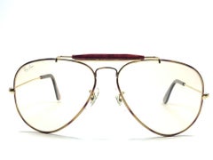 Vintage Ray Ban Outdoorsman Tortuga 62Mm Changeable Lenses B&L Sunglasses 1980
