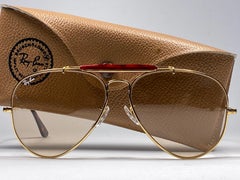 Vintage Ray Ban Outdoorsman Tortuga 62Mm Changeable Lenses B&L Sunglasses 1980