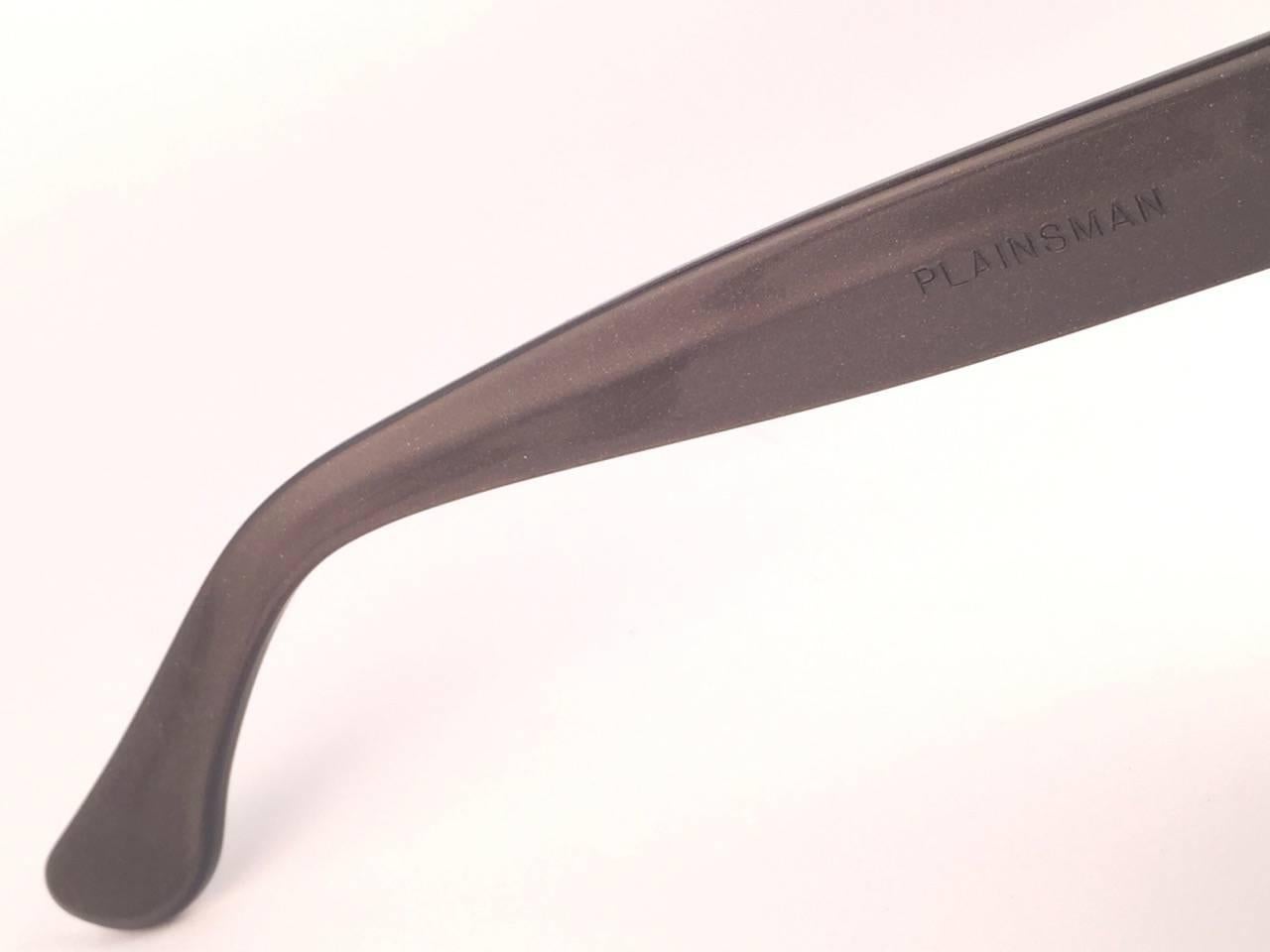 Vintage Ray Ban Plainsman Grey  1960's Mid Century G15 Lens USA B&L Sunglasses 1