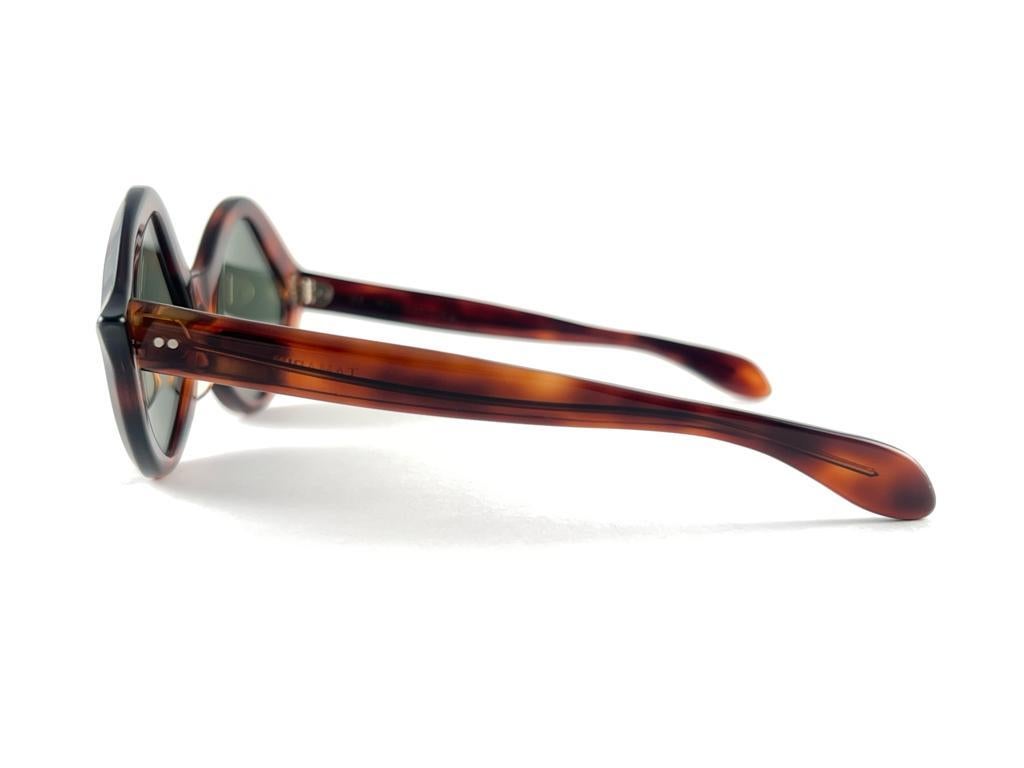 Women's Vintage Ray Ban Tamarin Black 1960's Mid Century G15 Lens USA B&L Sunglasses
