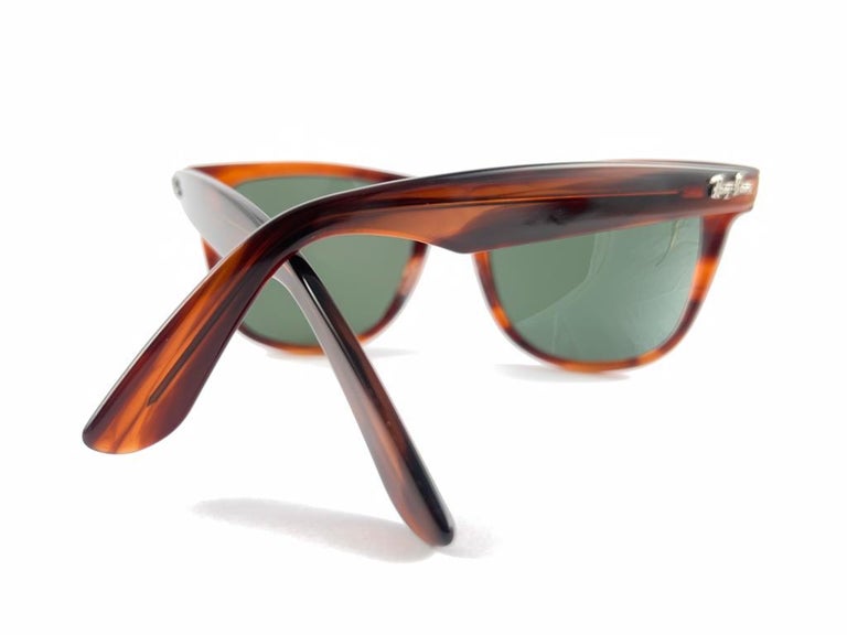 VINTAGE RAY BAN THE WAYFARER II TORTOISE G15 GREY LENSES USA 1980\'S SUNGLASSES Ray-Ban | Accessories | Vintage Ray Ban The Wayfarer Ii  main image 3