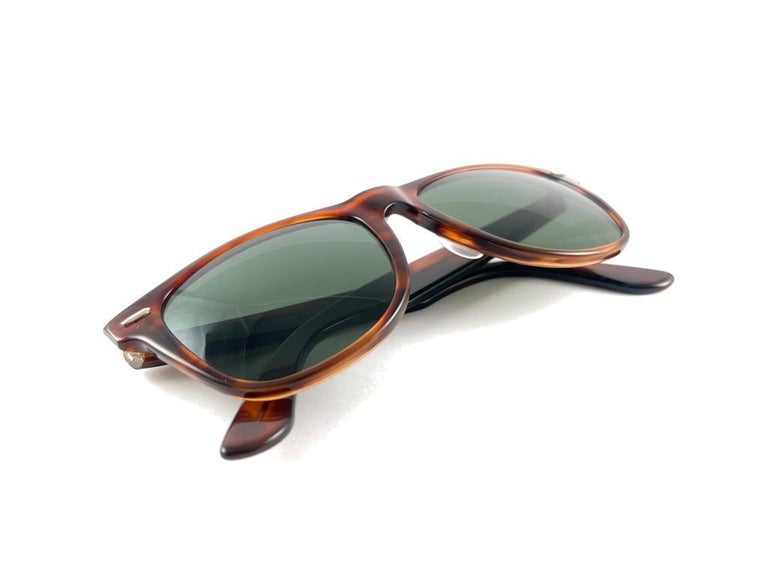 VINTAGE RAY BAN THE WAYFARER II TORTOISE G15 GREY LENSES USA 1980\'S SUNGLASSES Ray-Ban | Accessories | Vintage Ray Ban The Wayfarer Ii  main image 2