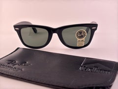Vintage Ray Ban The Wayfarer Marlboro Edition G15 Lens USA 1991 Sunglasses