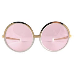 Vintage Ray B&L Gibby Perlen-Gold- Gradient-Lenses-Sonnenbrille, 70er Jahre, hergestellt in Usa