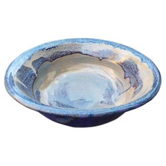 Vintage Ray Harris Ceramic Decorative Bowl by Ceramic Artist Ray Harris Signed