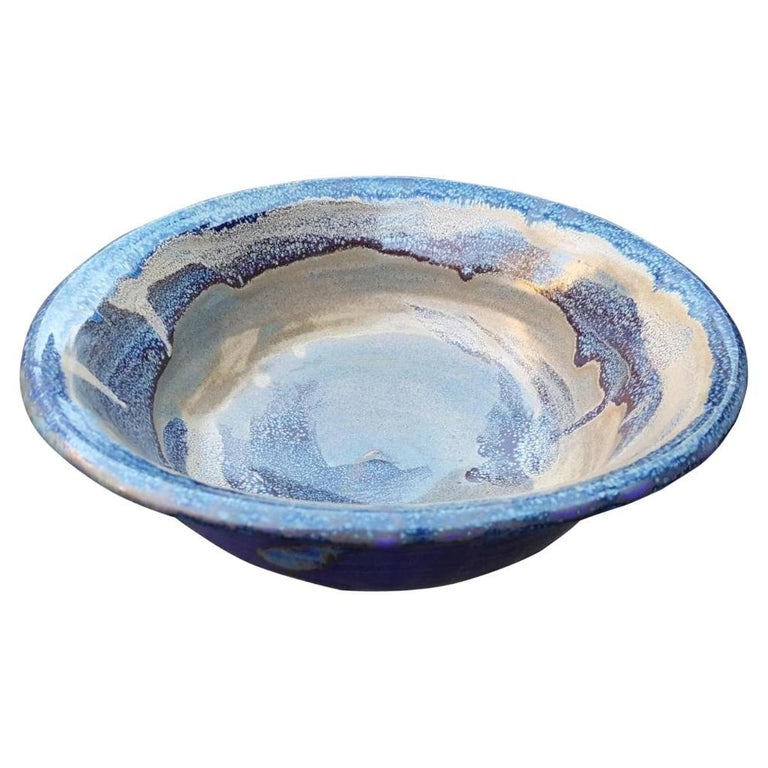 Vintage Ray Harris Ceramic Decorative Bowl by Ceramic Artist Ray Harris