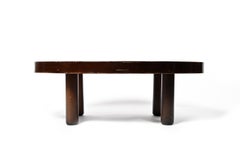 Table basse vintage en céramique Raymonde Leduc Vallauris, années 1960