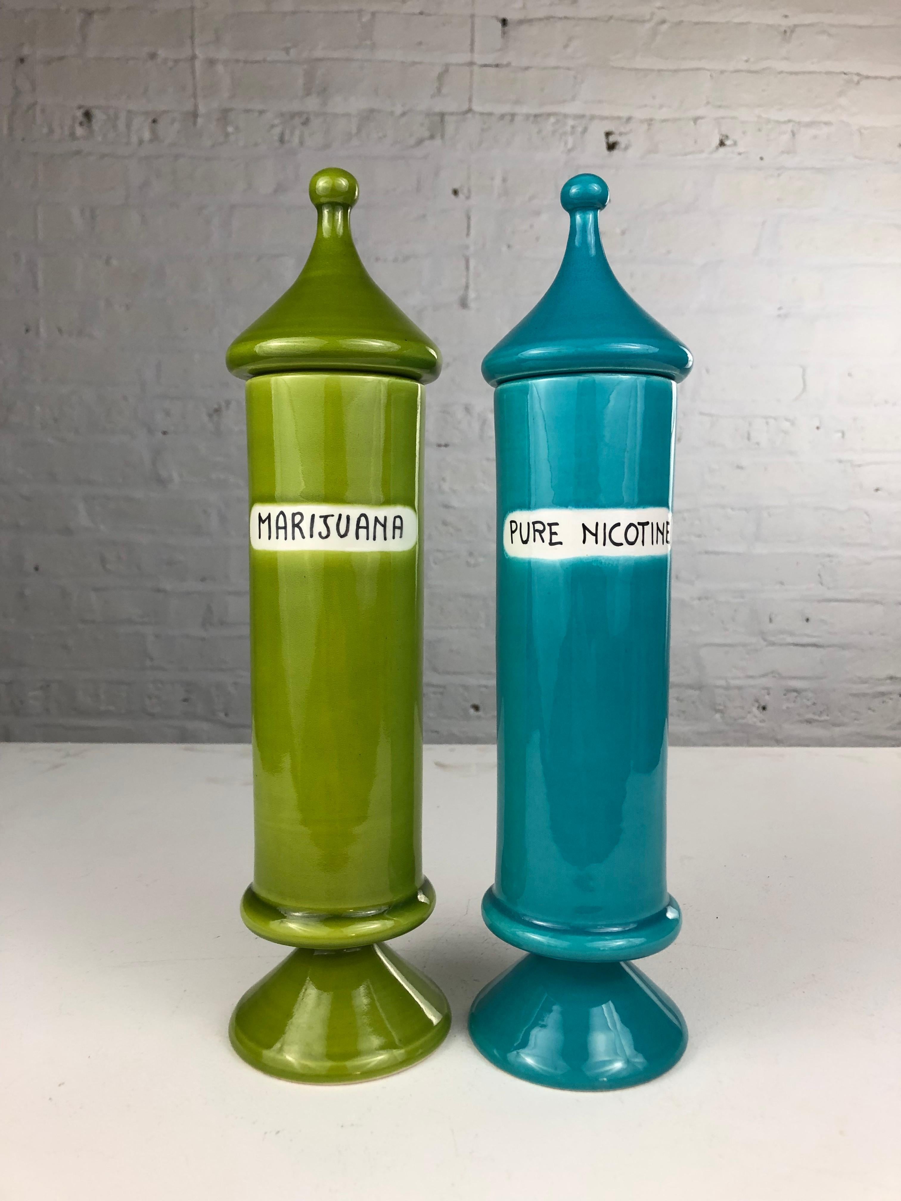 Vintage Raymor Vice Jars Set: Pop-Art-Kanister im Angebot 11