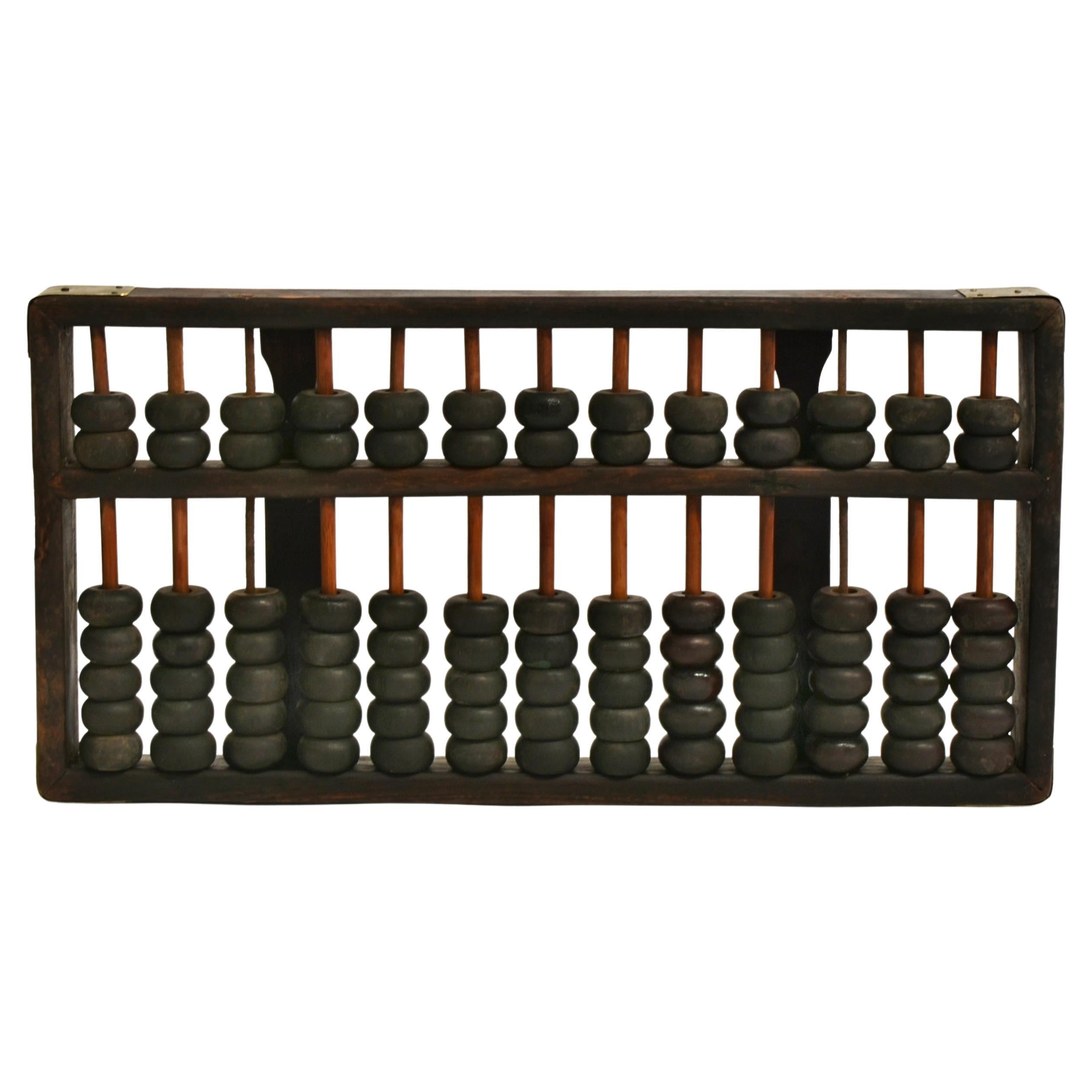 Vintage Real Chinese Abacus 