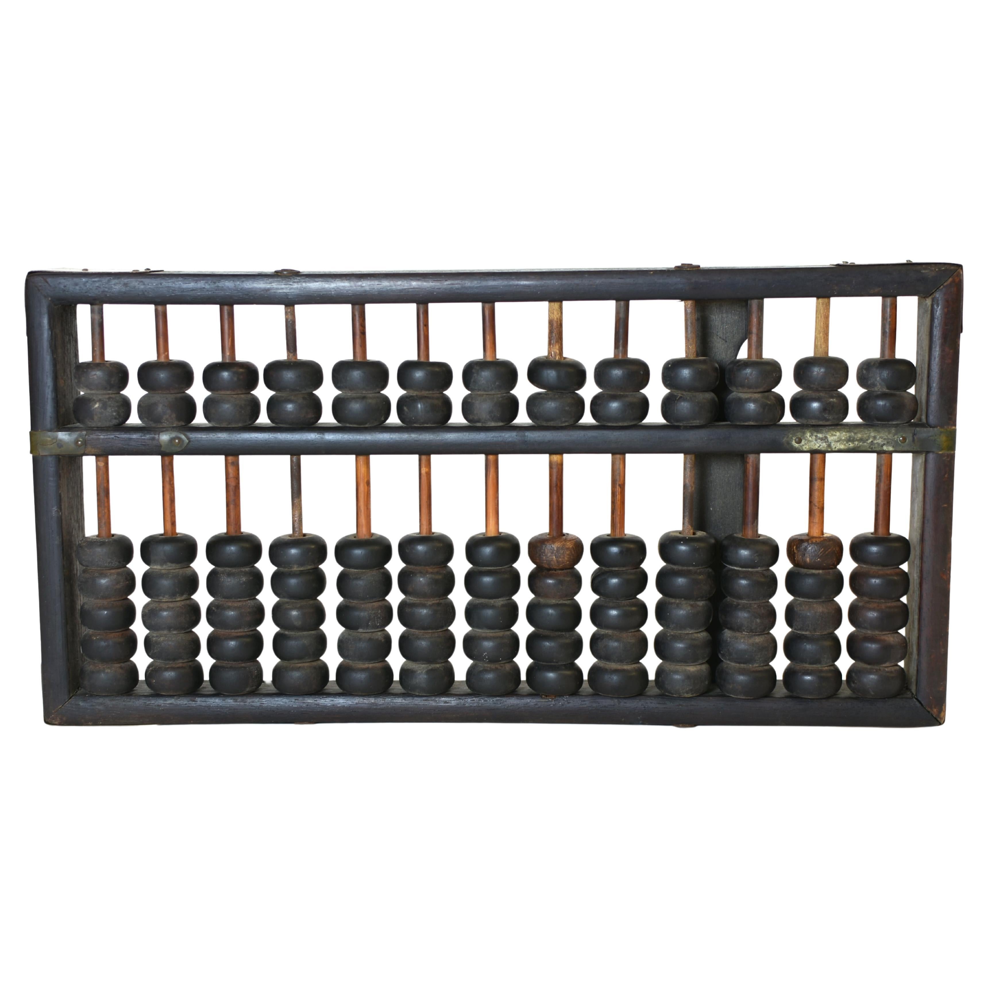 Antique Real Chinese Abacus