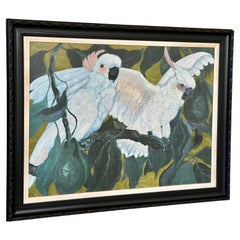 Reproduction Vintage Realism Cockatoo by Jesse Arms Botke