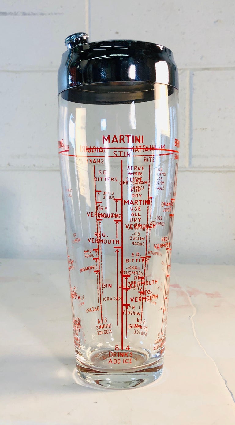 32+ Vintage Glass Cocktail Shaker With Recipes