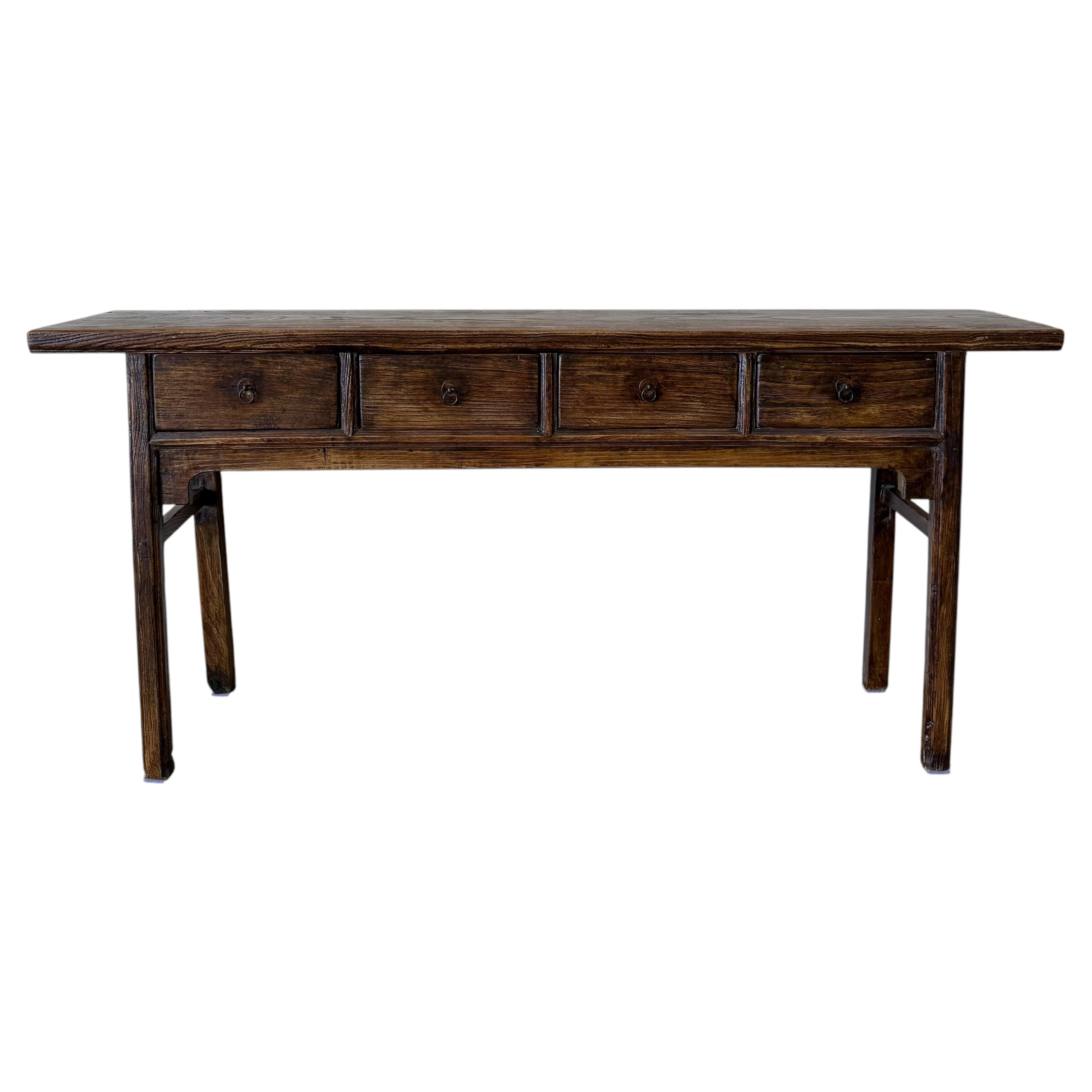 What is the difference between a buffet table and a console table?