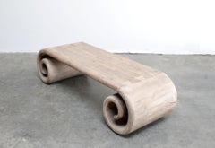 Vintage Reclaimed Elmwood Custom Coffee Table or Bench