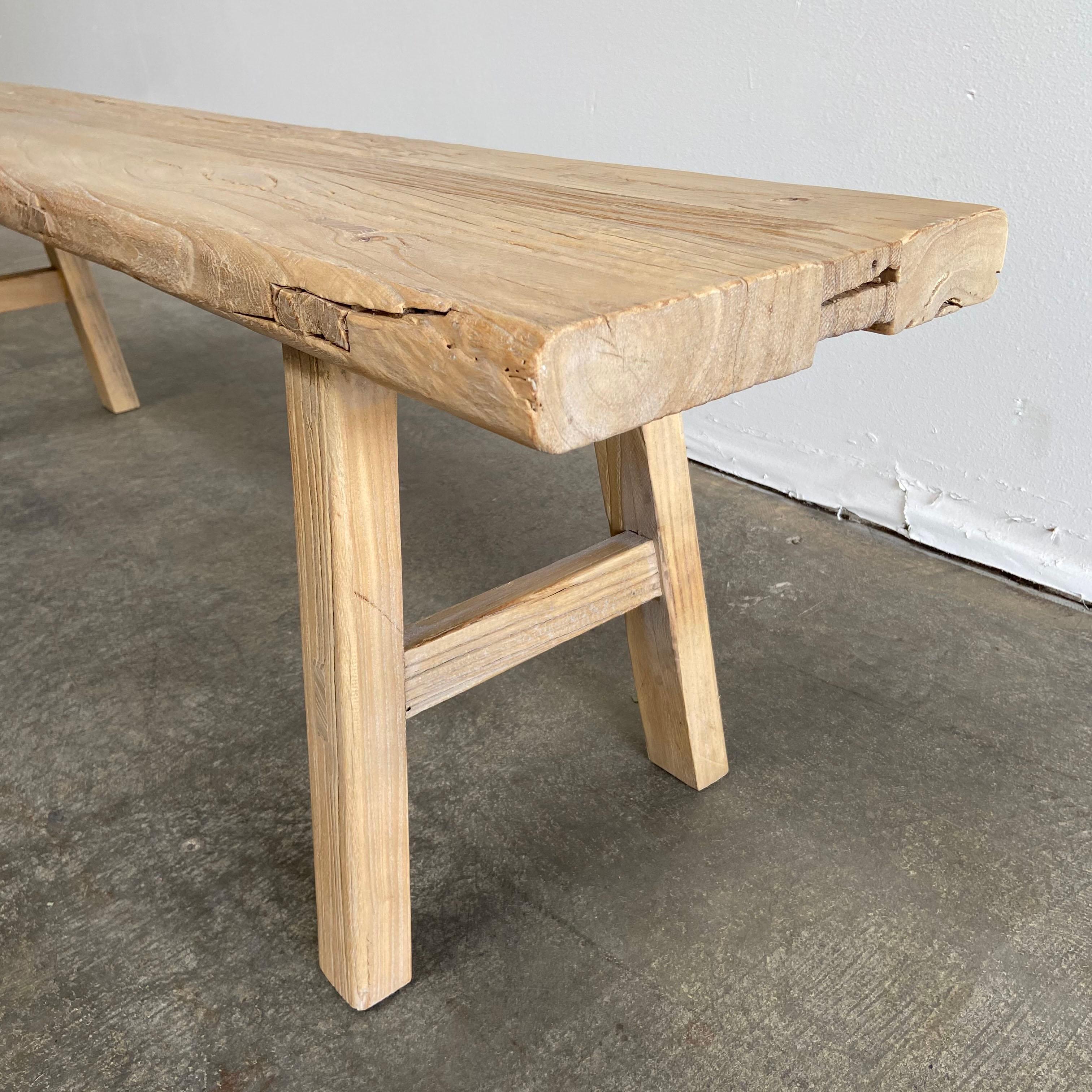 elm bench seat