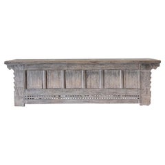 Vintage Reclaimed Fir 6 Door Cabinet c. 1920
