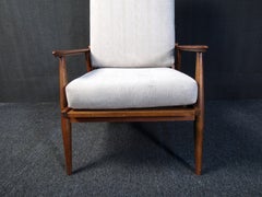 Vintage Reclining Armchair in Walnut