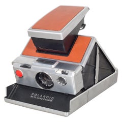 Vintage Reconditioned Polaroid Land Camera "SX-70" with Leather Pouch circa 1970